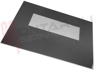 Immagine di VETRO FORNO ALT.400X569 NERO SAMET