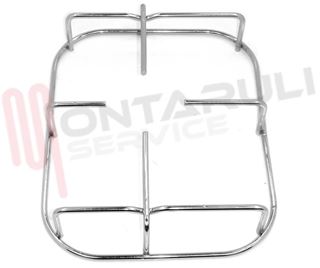 Immagine di GRIGLIA 1 FUOCO FILO 188X237MM. CROMATA JOLLY INOX
