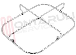 Immagine di GRIGLIA 1 FUOCO FILO 140X224MM. CROMATA STAR