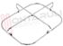 Immagine di GRIGLIA 1 FUOCO FILO 140X224MM. CROMATA STAR