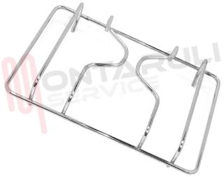 Immagine di GRIGLIA 1 FUOCO FILO 233X173MM. CROMATA ARISTON