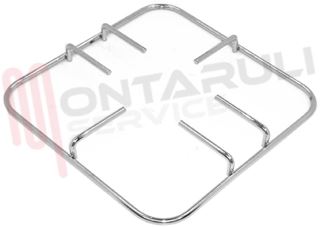 Immagine di GRIGLIA 1 FUOCO FILO 218X218MM. CROMATA PARKER