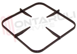 Immagine di GRIGLIA 1 FUOCO PIATTINA 216X216MM. MARRONE BOMPANI