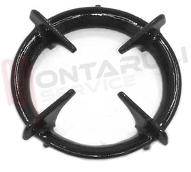 Visualizza i dettagli per GRIGLIA 1 FUOCO GHISA D.105MM. NERA LINCAR Immagine di GRIGLIA 1 FUOCO GHISA D.105MM. NERA LINCAR