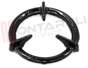 Visualizza i dettagli per GRIGLIA 1 FUOCO GHISA D.104MM. NERA ONOFRI Immagine di GRIGLIA 1 FUOCO GHISA D.104MM. NERA ONOFRI