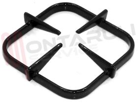 Visualizza i dettagli per GRIGLIA 1 FUOCO GHISA 100X100MM. NERA FARGAS Immagine di GRIGLIA 1 FUOCO GHISA 100X100MM. NERA FARGAS