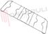 Immagine di GRIGLIA 3 FUOCHI FILO 582X220MM. CROMATA EUROCAMPING
