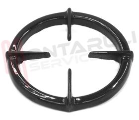 Visualizza i dettagli per GRIGLIA 1 FUOCO GHISA D.161MM. NERA REX Immagine di GRIGLIA 1 FUOCO GHISA D.161MM. NERA REX