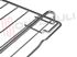 Immagine di GRIGLIA FORNO 445X350MM. C/REGGITEGLIA