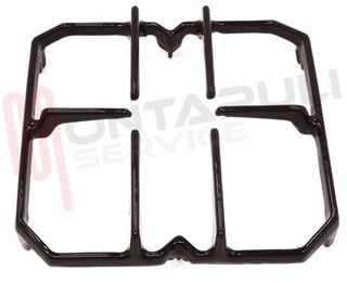 Immagine di GRIGLIA 1 FUOCO GHISA 200X200MM. MARRONE LIGMAR