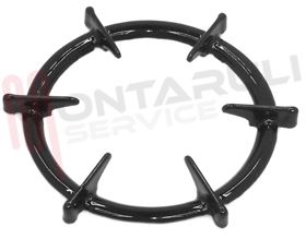 Visualizza i dettagli per GRIGLIA 1 FUOCO GHISA D.185MM. NERA SNAIDERO Immagine di GRIGLIA 1 FUOCO GHISA D.185MM. NERA SNAIDERO