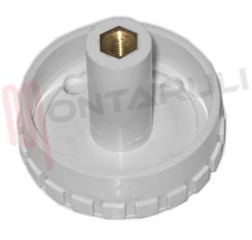 Visualizza i dettagli per MANOPOLA BIANCA A VITE 'K541' Immagine di MANOPOLA BIANCA A VITE 'K541'