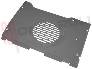 Immagine di SCHIENALE DEFLETTORE FORNO 415X305MM. NERO SMEG