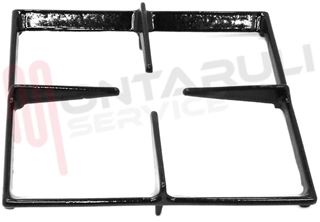 Immagine di GRIGLIA 1 FUOCO GHISA 220X220MM. REX NAONIS
