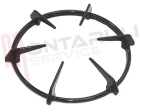 Visualizza i dettagli per GRIGLIA 1 FUOCO GHISA D.215MM. NERA COMPONIBILI Immagine di GRIGLIA 1 FUOCO GHISA D.215MM. NERA COMPONIBILI