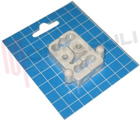 Visualizza i dettagli per KIT SUPPORTO SPORTELLO FRIGO DX+SX Immagine di KIT SUPPORTO SPORTELLO FRIGO DX+SX