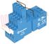 Immagine di ZOCCOLO A VITE PER RELE' SERIE 55-85 1-2 SCAMBI TYPE 94.02