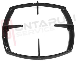 Immagine di GRIGLIA 1 FUOCO GHISA 175X160MM. NERA GLEMGAS