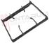 Immagine di GRIGLIA 1 FUOCO GHISA 203X185MM. NERA ARISTON