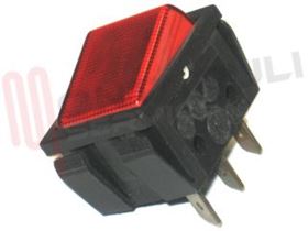 Visualizza i dettagli per INTERRUTTORE UNIPOLARE LUMINOSO ROSSO 'JURA' Immagine di INTERRUTTORE UNIPOLARE LUMINOSO ROSSO 'JURA'