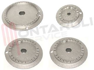 Immagine di KIT BRUCIATORI DENTATI 2 FORI PZ.4