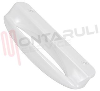 Immagine di MANIGLIA FRIGO VERTICALE BIANCA L=187MM.