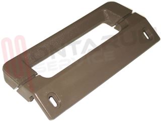 Immagine di MANIGLIA FRIGO MARRONE L=158MM.