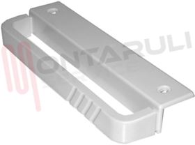 Visualizza i dettagli per MANIGLIA FRIGO BIANCA L=182MM. Immagine di MANIGLIA FRIGO BIANCA L=182MM.