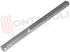 Immagine di MANIGLIA FRIGO INCASSO SILVER 545X33MM.