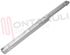 Immagine di MANIGLIA FRIGO INCASSO SILVER 545X33MM.