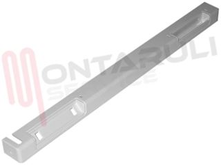 Immagine di MANIGLIA FRIGO INCASSO INF.DX - SUP.SX BIANCA 590X40MM.