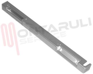 Immagine di MANIGLIA FRIGO INCASSO INF. DX  - SUP. SX SILVER 543X40MM.