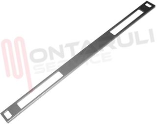 Immagine di COPERTURA MANIGLIA FRIGO INCASSO SILVER L=587MM.