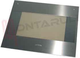 Visualizza i dettagli per VETRO FORNO ESTERNO INOX ALT.480X596MM. Immagine di VETRO FORNO ESTERNO INOX ALT.480X596MM.