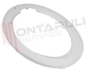 Visualizza i dettagli per CORNICE OBLO' ANTERIORE BIANCA CON FORO TASTO Immagine di CORNICE OBLO' ANTERIORE BIANCA CON FORO TASTO