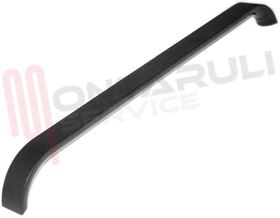 Visualizza i dettagli per MANIGLIA PORTA FORNO NERA L=48CM. Immagine di MANIGLIA PORTA FORNO NERA L=48CM.