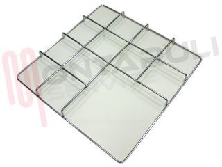 Immagine di GRIGLIA 3 FUOCHI FILO 459X459MM. SMEG FOSTER