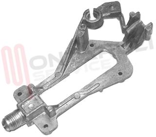 Immagine di SUPPORTO BRUCIATORE RAPIDO SX GAS FIRE-CANDY