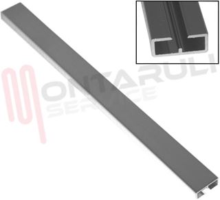 Immagine di MANIGLIA CUCINA VANO PORTABOMBOLA INOX L=323MM. SATINATA