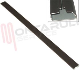 Visualizza i dettagli per MANIGLIA PORTA FORNO MARRONE L=43,7CM. Immagine di MANIGLIA PORTA FORNO MARRONE L=43,7CM.