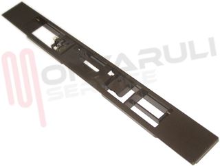 Immagine di MANIGLIA PORTA FORNO MARRONE A SCOMPARSA L=57,5CM.