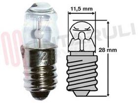 Visualizza i dettagli per LAMPADINA LENTICOLARE 2,4V 0,3A-0,75W E10 NF-BRILLANTE Immagine di LAMPADINA LENTICOLARE 2,4V 0,3A-0,75W E10 NF-BRILLANTE