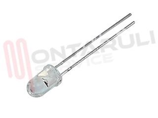 Immagine di LED 5MM 7000MCD 30D BLUE BLU -CLEAR 6V