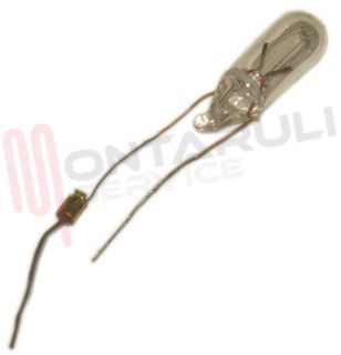Immagine di LAMPADA MICRO C/FILI 24V 1,2W 50MA CHIARA