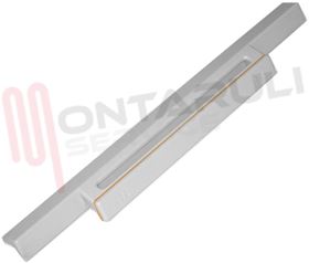 Visualizza i dettagli per MANIGLIA PORTA FORNO BIANCA L=52,3CM. Immagine di MANIGLIA PORTA FORNO BIANCA L=52,3CM.