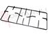 Immagine di GRIGLIA 3 FUOCHI PIATTINA 550X240X41MM. PER FORNELLO 300GP
