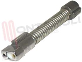 Visualizza i dettagli per CERNIERA COPERCHIO VETRO SINISTRA L=105,5MM. CROMATA Immagine di CERNIERA COPERCHIO VETRO SINISTRA L=105,5MM. CROMATA