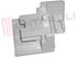 Immagine di TESTATA MANIGLIA SX PORTA FORNO 'C9B'