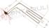 Immagine di RESISTENZA A L 2000W 230V MM.245X380