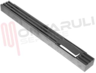 Immagine di ZOCCOLO FRIGO ARGENTO MOSTRINA INOX